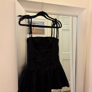 Edikted Perri Pleated Corset Mini Dress Small